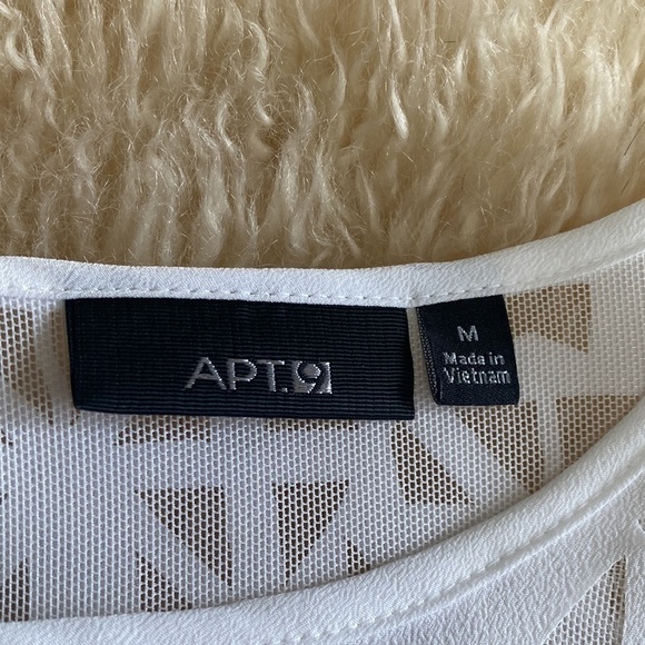 Apt 9 white dress size M - Picture 4 of 8